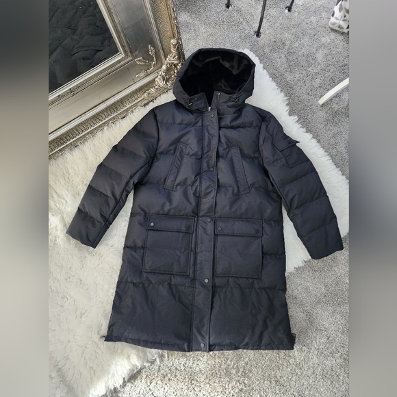 Rebecca Minkoff Womens Taslon Jacket. Black. Size XL. New. Ideal for wet weath - Picture 3 of 13